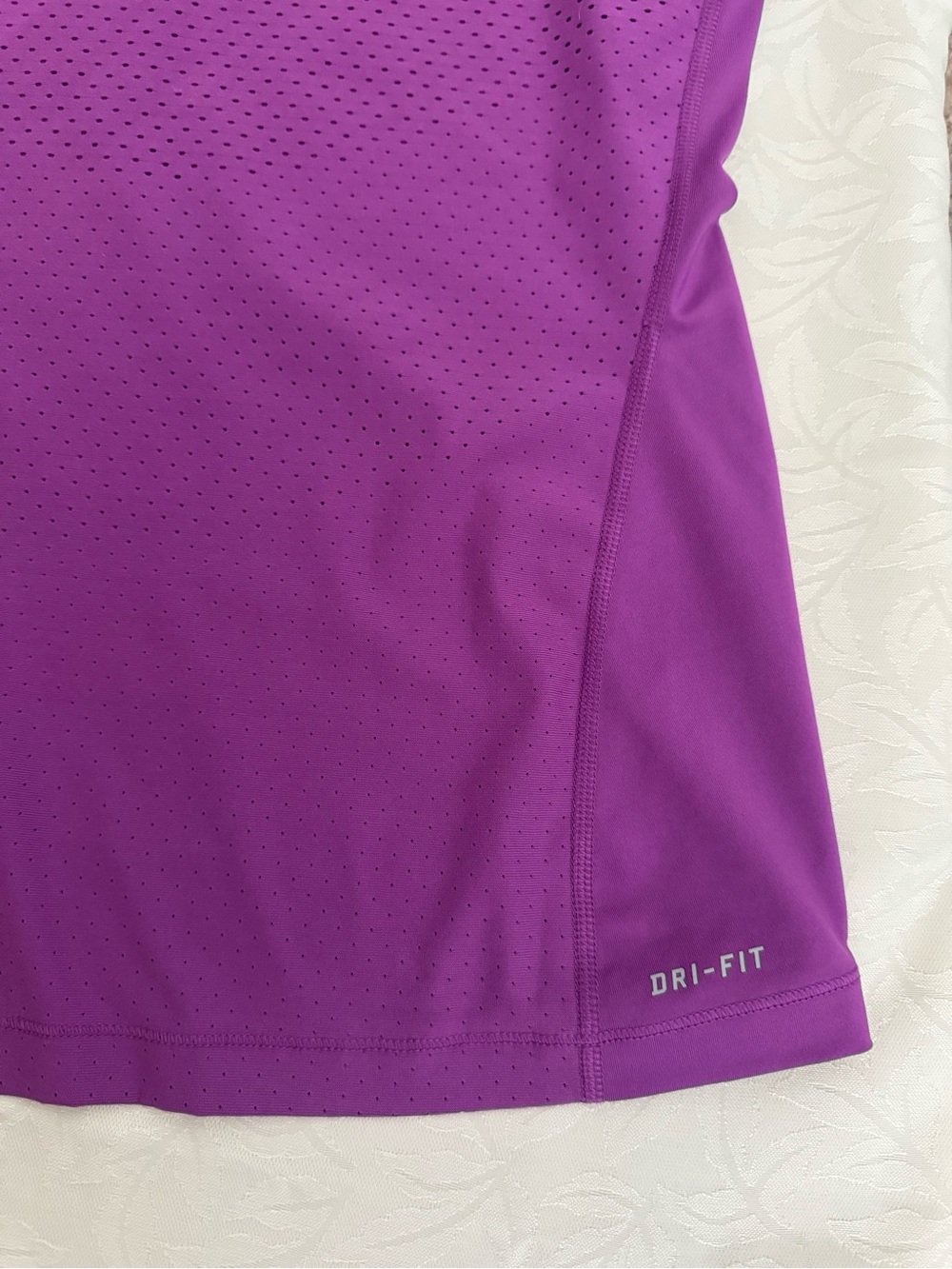 Nike Purple Performance Racerback Tank - Picture 6 of 7